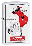Zippo Lighter: Windy, Zippo Fan Test - White Matte