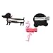 inSowni 16 Pack Glitter Cute Fruit Unicorn Panda Cat Owl Alligator Hair Clips Barrettes for Baby Girls Toddlers Kids