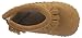 Minnetonka Back Flap Bootie (Infant/Toddler),Brown,1 M US Infant