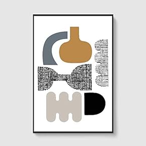 Framed Home Artwork Nordic Style for Living Room Bedroom