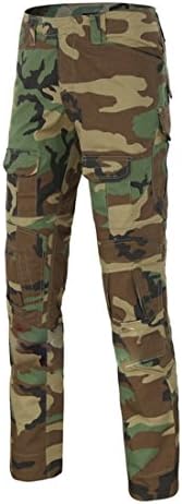 ECSMART Camo Pixel Pattern Pocket Tactical Military Pants for Men (Small/32, Jungle camo)
