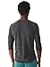 Alternative Men's Raglan 3/4 Sleeve Henley Shirt, Eco Black, Medium