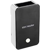 YOUCIDI Safety Energy-saving Heater Mini Portable Room Office Desktop Electric Fan Heater Air Warmer Black