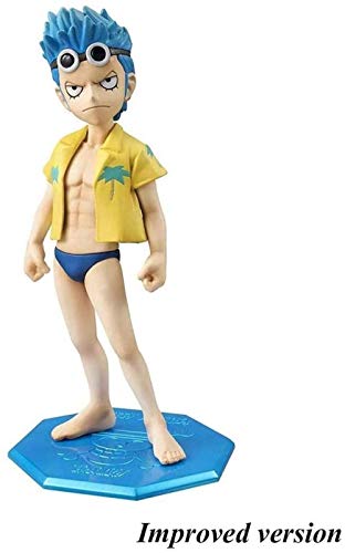 XXSDDM-WJ-Regalo-One-Piece-Portrait-of-Pirates-Franky-Childhood-Edition-PVC-Figure-High-12CM-47Inches-ERJ339