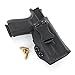 R&R Holsters: IWB Kydex Holster for Guns with OLIGHT PL-Mini 2 Valkyrie 600 Lumen - Matte Black