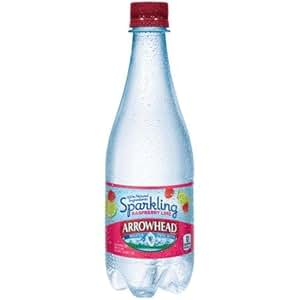 Amazon.com : ARROWHEAD SPARKLING WATER, RASPBERRY LIME, 16.9 OZ BOTTLE