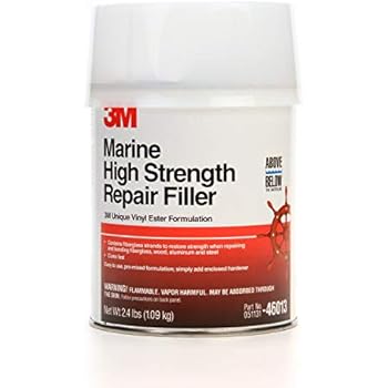 3M Marine High Strength Repair Filler, 46013, 1 qt