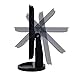 LED Lighted Vanity/makeup Desktop Mirror (Black)