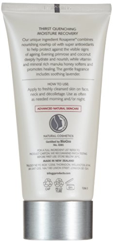 Trilogy Ultra Hydrating Face Cream for Unisex, 2.5 Ounce