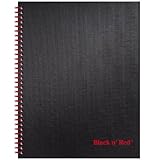 Black n' Red Notebook, Business Journal, 11" x