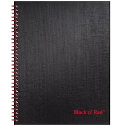 Black n' Red Notebook, Business Journal, 11" x