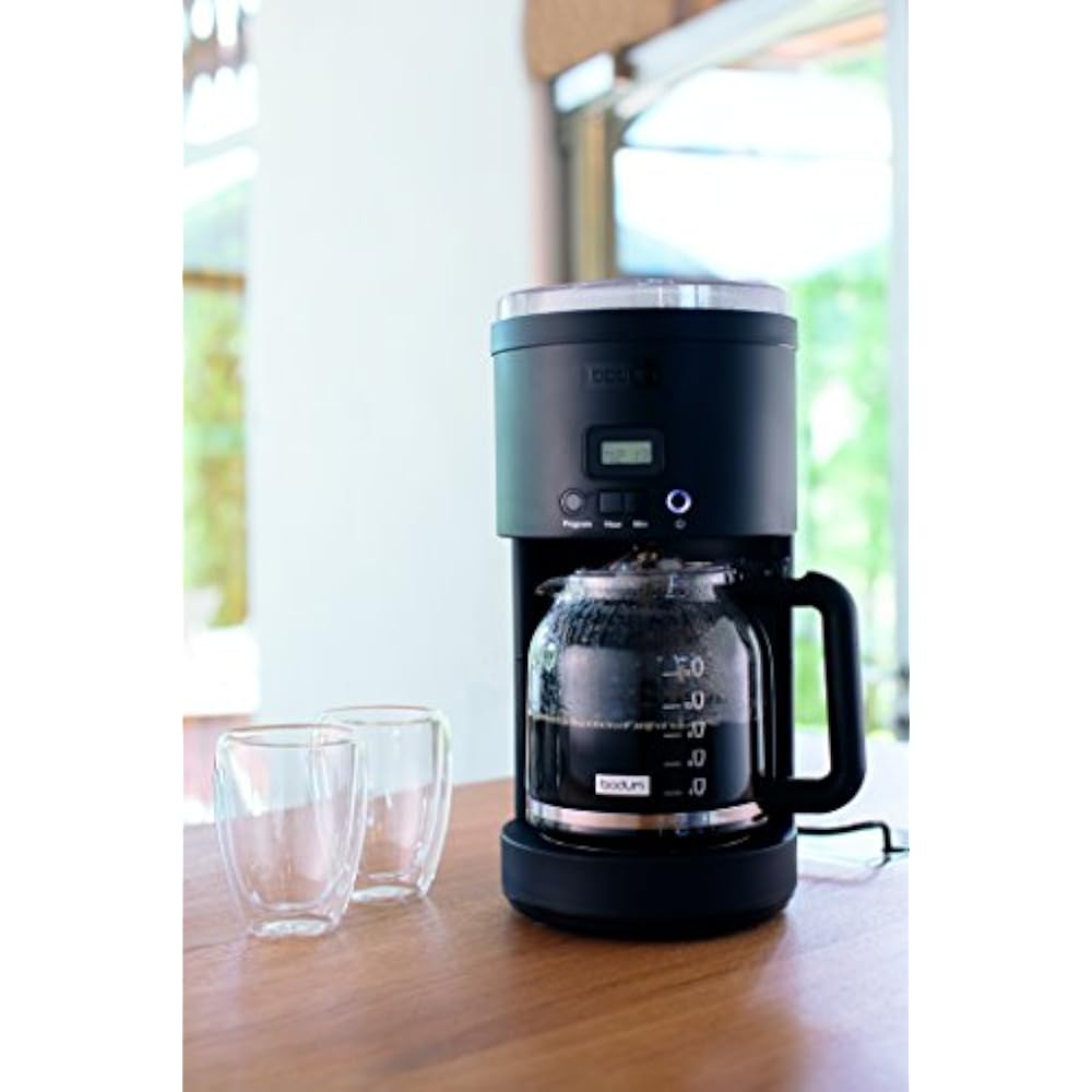 Bodum 1175401CA Bistro Maker Programmable Coffee Machine With Borosilicate 12 699965347376 eBay