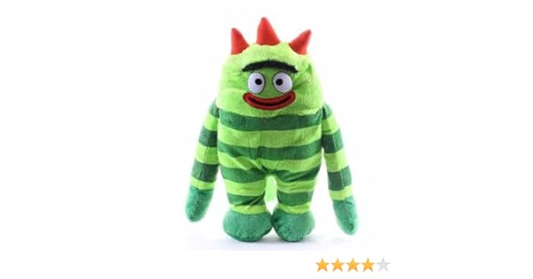 Amazon Com Official Yo Gabba Gabba Brobee Plush Pillow Doll