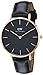 Daniel Wellington Petite Sheffield 32mm Women's Watch, Leather Rose Gold Watch for Women