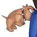 Inflatable Dog Bite Costume for Children, Standard, by Gemmy Industries