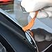 Gomake Upgrade Magnet Vinyl Car Wrapping Micro Squeegee Curves Slot Tint Tool Set - 2 Terminals Shapes - for Installing Vehicle Wraps and Auto Stickers