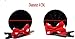Cute Mouse Ears Hair Clips with Red Polka Dot Bows – Girls Costume Accessories for Theme Party, Travel, Halloween, Birthday Look: M3 (Me Red)