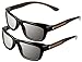 ED 2 Pack CINEMA 3D GLASSES For LG 3D TVs – Adult Sized Passive Circular Polarized 3D Glasses