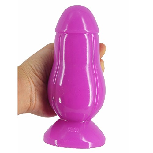 Dolover Magic Wand Massager with Stong Suction Cup(6.02″*2.55″) for Couple Games (Purple)