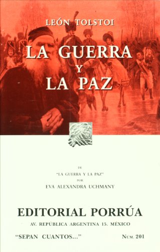 La guerra y la paz (SC201) (Spanish Edition)