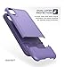 Encased iPhone Xs Max Case Purple (Rebel Armor) Military Grade Protective Heavy Duty Cover