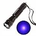 DEESEE(TM) Flashlight UV WF-501B LED 365NM Ultra Violet Blacklight Flashlight Torch 18650 Light Lamp