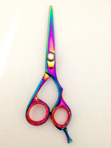 ZZZRT ZR-3000 J2 Japanese Steel Professional Razor Edge Titanium Hairdressing Scissors and Hair Thinning Scissors/Shear Set 5.5 inch (14cm) Diamond Screw + Free Rexine Scissors Case