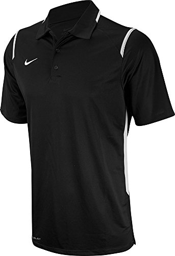 Nike 658085 Mens Game Day Polo, Black 