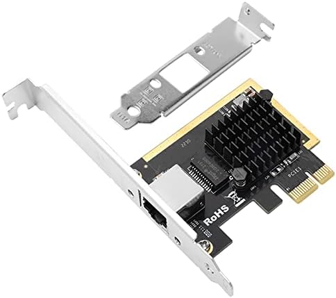 Oikabio 2.5Gbps Gigabit Network Card PCI-E RJ45 LAN Controller RTL8125B Chip