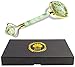 Jade Roller for Face | Ultra-Premium Real Jade Rolling Anti-Aging Eye Roller | Reduce Wrinkles, Depuff, Soothe Skin | Use as Ice Roller for Immediate Results | Beautiful Gift by ZenRenu