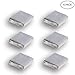 6pcs Kneaded Eraser, Yanyi Soft Durable Sketch Putty Rubber, Kneadable Artist Drawing Rubber Sketch Eraser Set (Grey)