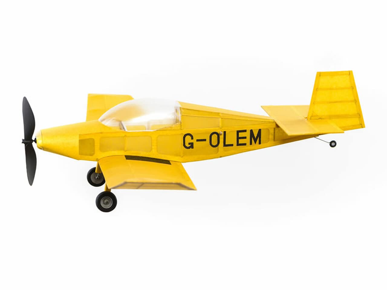 F&G Supplies Jodel D-18 complete vintage model rubber-powered balsa wood aircraft kit that really flies!