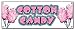 COTTON CANDY BANNER SIGN cart stand trailer sign signs