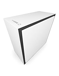 NZXT PC Gaming Case - Panel de cristal templado - Sistema mejorado de gestión de cables - Ready de refrigeración de agua