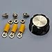 Electronics-Salon 100W 1 OHM High Power Wirewound Potentiometer, Rheostat, Variable Resistor.