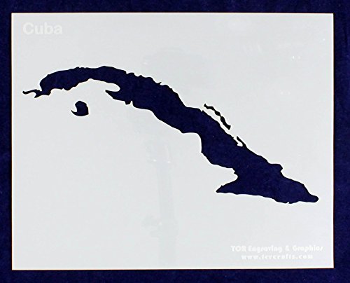 Cuba Stencil 14 Mil 8
