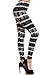 Print Leggings Triple Shades of Gray (N381-OS)