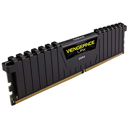 Corsair Vengeance LPX 16GB (2x8GB) DDR4 3200 C16 1.35V - PC Memory CMK16GX4M2D3200C16 Black