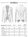 DOUBLJU Classic Draped Open Front Long Sleeve Business Casual Work Deconstructed Blazer Jackets for Womens with Plus Size