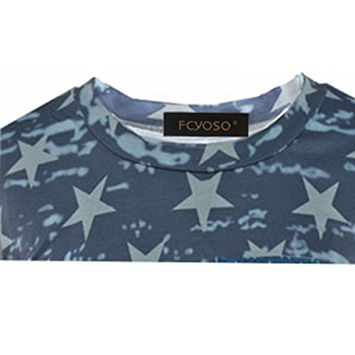 FCYOSO Womens American Flag