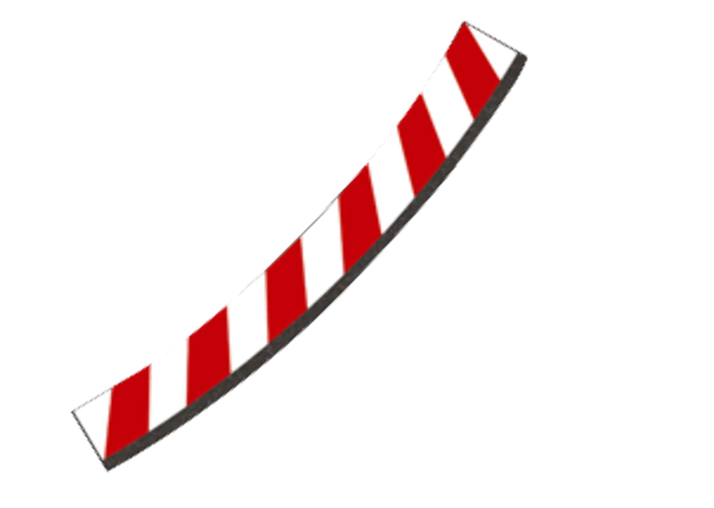 Carrera 20020595 Inside shoulder high banked curve 3/30° (6), end piece (2) Slot Car Track Accessory