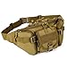 UNISTRENGH Tactical Waist Pack Military Fanny Belt Pouch Waterproof Bum Bag for Outdoor Climbing Fishing Running Hunting