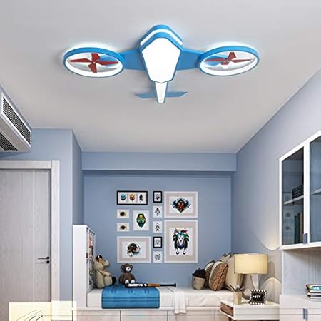 Amazon Com Yayong Creative Cartoon Air Plane Kids Ceiling Light