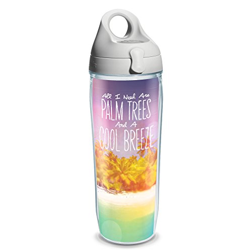 With Grey Lid, 24 Oz