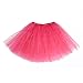 80s Fancy Outfit Costume Accessories Set,Adult Tutu Skirt Leg Warmers Fingerless Fishnet Gloves Neon Earrings and Neon Beads, color P, OneSize