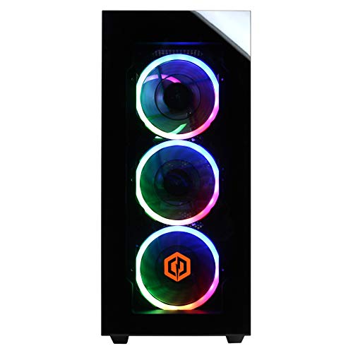 CyberpowerPC Gamer Supreme Liquid Cool Gaming PC, Intel Core i7-9700K 3.6GHz, NVIDIA GeForce RTX 2070 Super 8GB, 16GB DDR4, 1TB PCI-E NVMe SSD, WiFi Ready & Win 10 Home (SLC8260A2, Black)