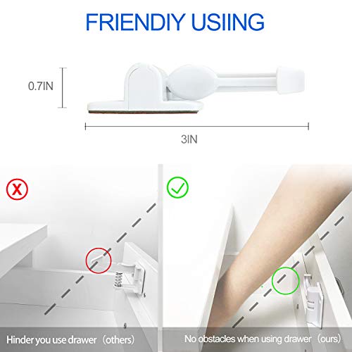 5-Pack-Newest-Kitchen-Cabinet-Locks-Child-Safety-Baby-Proofing-Cabinets-Latches-and-Drawers-UPGRADED-3M-Adhesives-Installation-without-Drilling-Screws-No-Key-White