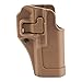 BLACKHAWK 410500CT-R Glock 17/22/31 Serpa Holster, Coyote Tan