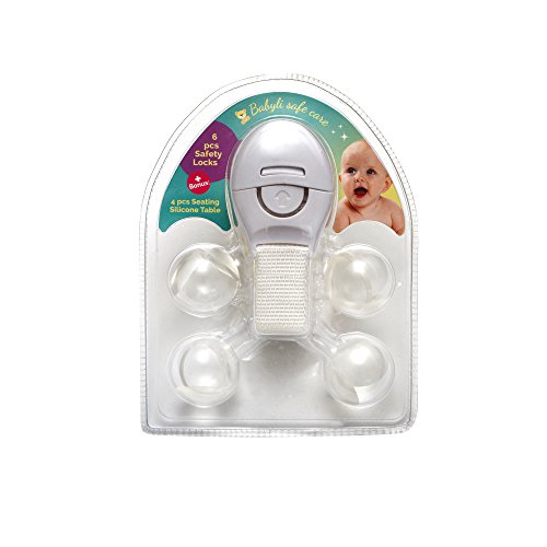 Babyli safe care | 6 toddlers safety locks | 4 silicone balls | 3…