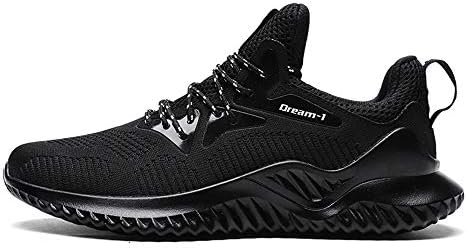 ALLAK Men's Fashion Sneakers,Air Cushion Breathable Mesh Casual Athletic Running Shoes